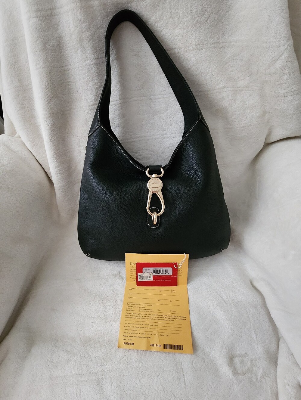 Dooney and Bourke Whipstich Hobo - Vintage